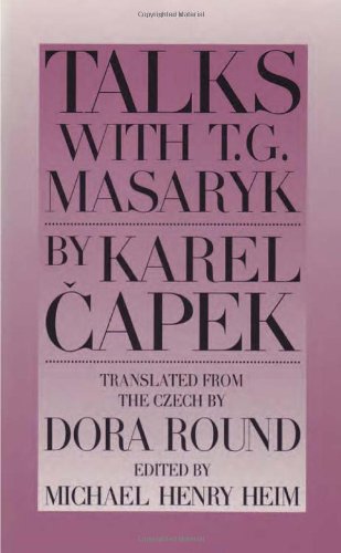 Talks with T. G. Masaryk