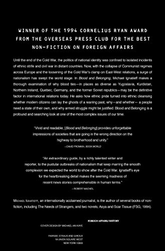 Blood and Belonging: Journeys into the New Nationalism