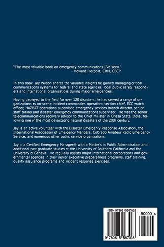 Disaster Emergency Communications: Planning and Response Guide
