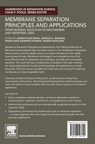 Membrane Separation Principles and Applications: From Material Selection to Mechanisms and Industrial Uses (Handbooks in Separation Science)