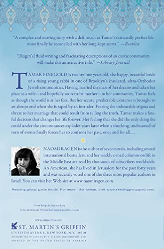 The Sacrifice of Tamar: A Novel — back cover