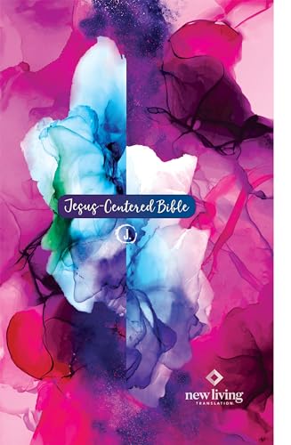 Jesus-Centered Bible NLT, Watercolor Hardcover