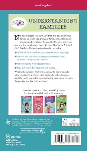 Smart Girl's Guide: Understanding Families: Feelings, Fighting, & Figuring It Out (American Girl Wellbeing)