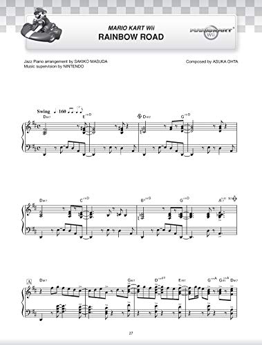 Super Mario Jazz Piano Arrangements: 15 Intermediate-Advanced Piano Solos