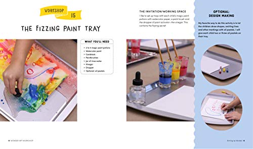 Wonder Art Workshop: Creative Child-Led Experiences by Miakarts Books