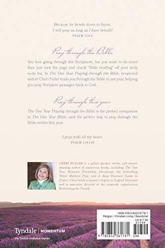 The One Year Book of Praying through the Bible