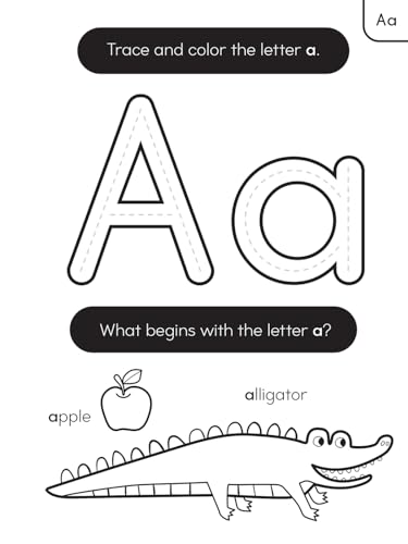 ABC Color and Learn: Letters, counting, shapes, tracing, and more! With tear-out pages! (My First Home Learning)