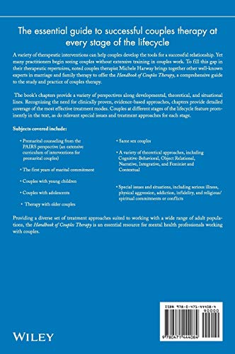 Handbook of Couples Therapy