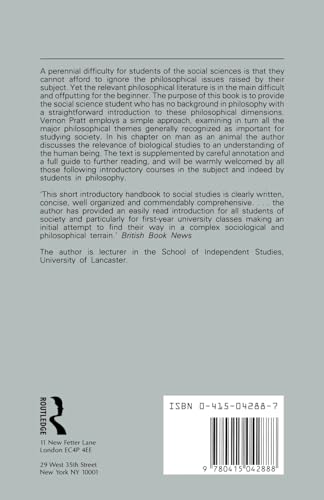 Philosophy and the Social Sciences