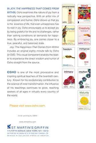 Joy: The Happiness That Comes from Within (Osho Insights for a New Way of Living)