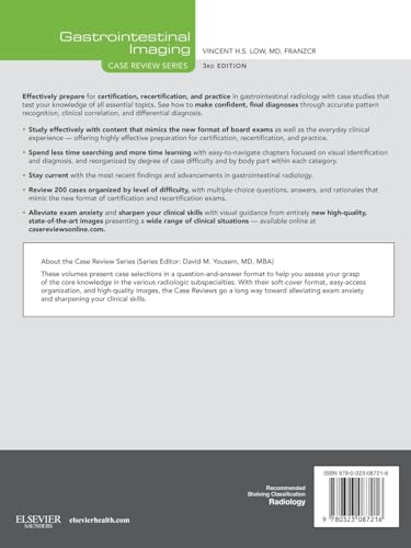 Gastrointestinal Imaging: Case Review Series: Case Review Series