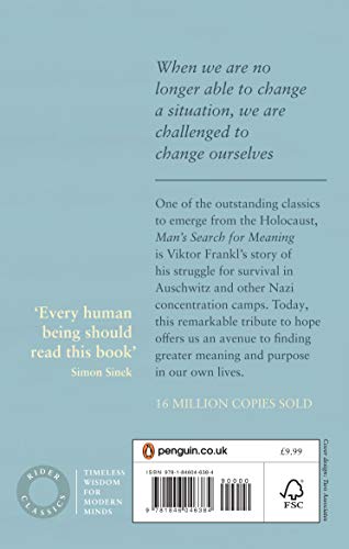 Man's Search For Meaning: Classic Editions