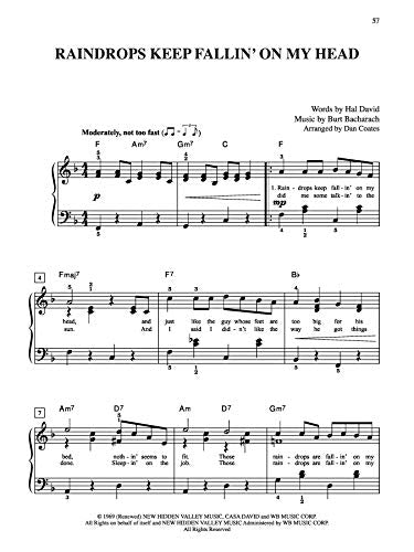 The Billboard Hot 100 50th Anniversary Songbook: Easy Piano (Billboard Magazine)