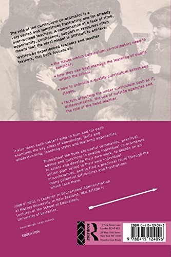 Effective Curriculum Management: Co-ordinating Learning in the Primary School