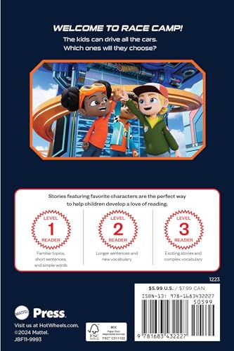 Hot Wheels Let's Race: Catch that Tire! (Mattel Reader, Level 1)