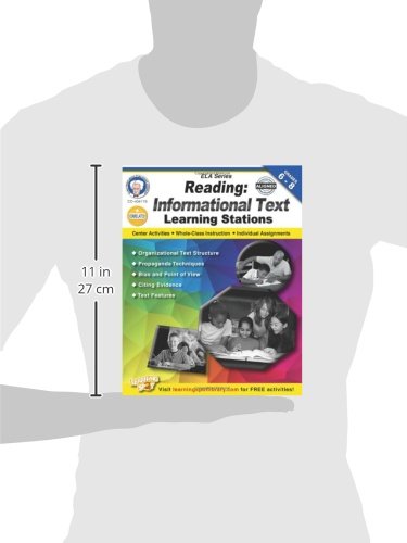 Mark Twain - Reading: Informational Text Learning Stations, Grades 6 - 8 (English Language Arts)