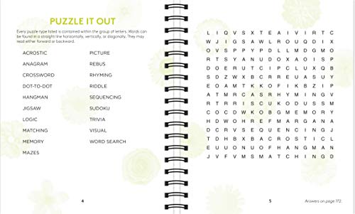 Brain Games - Mindfulness Word Search (Yellow)