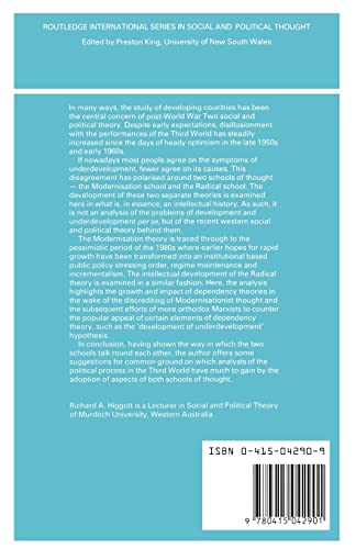Political Development Theory: The Contemporary Debate (Routledge International Series in Social and Political Thoug)