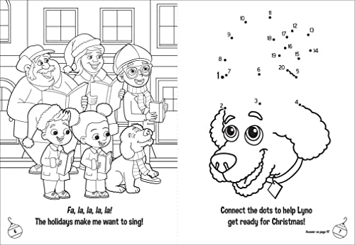 Blippi: A Very Merry Blippi Christmas (Color & Activity with Crayons)