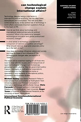Technology, Culture and Competitiveness (Technology and the Global Political Economy)