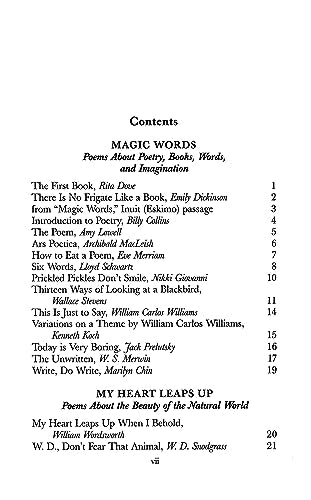 How to Eat a Poem: A Smorgasbord of Tasty and Delicious Poems for Young Readers (Dover Children's Classics)