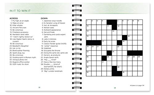 Brain Games - Relax and Solve: Crosswords (Green)