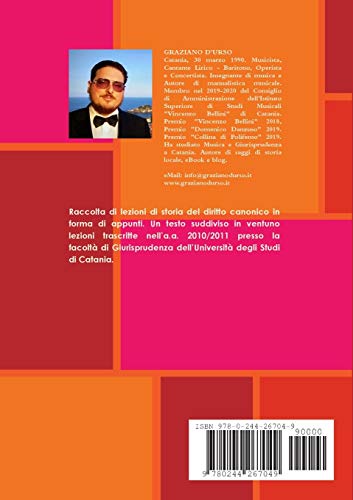 Appunti di Storia del Diritto Canonico (Italian Edition)