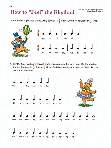 Alfred's Basic Piano Prep Course Theory, Bk B: For the Young Beginner (Alfred's Basic Piano Library, Bk B)