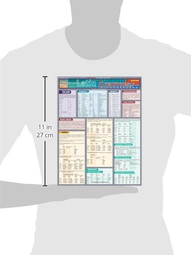 Latin Grammar (Quick Study Academic) by BarCharts, Inc.