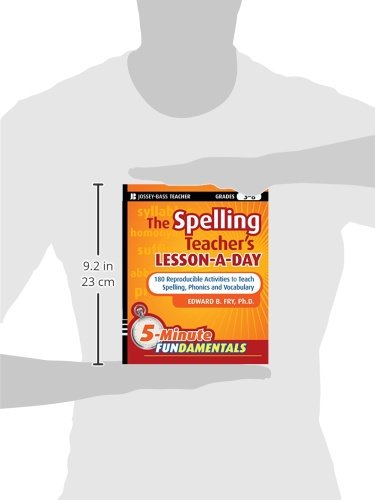 The Spelling Teacher's Lesson-a-Day: 180 Reproducible Activities to Teach Spelling, Phonics, and Vocabulary