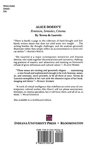 Alice Doesn't: Feminism, Semiotics, Cinema