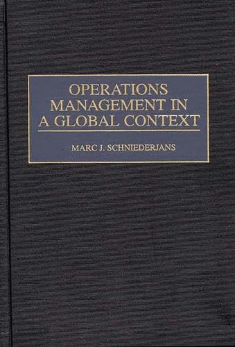 Operations Management in a Global Context