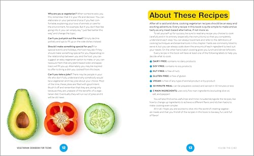 Vegetarian Cookbook for Teens: 100 Fun Recipes to Cook Like a Pro