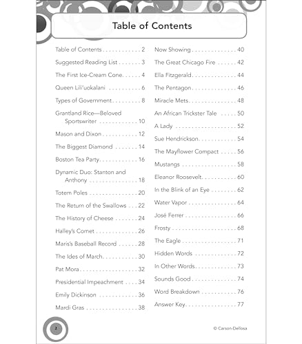 Carson Dellosa Skill Builders Reading Comprehension 6th Grade Workbook, Fiction and Nonfiction Passages, Puzzles, and More, Classroom or Homeschool Curriculum