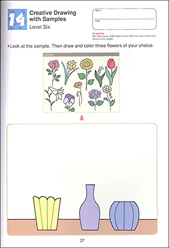 Kumon K & Up Creativity (Kumon Thinking Skills Workbooks)