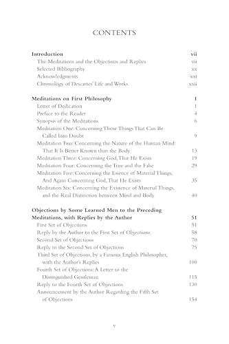 Meditations, Objections, and Replies (Hackett Classics)