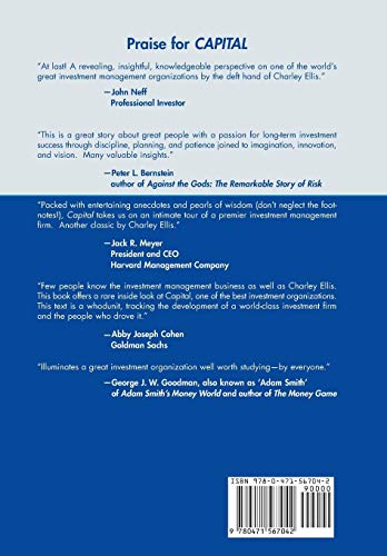 Capital: The Story of Long-Term Investment Excellence — back cover