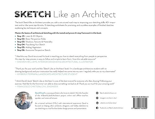 Sketch Like an Architect: Step-by-Step From Lines to Perspective