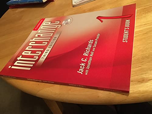 Interchange Student's Book 1 with Audio CD, 3rd Edition