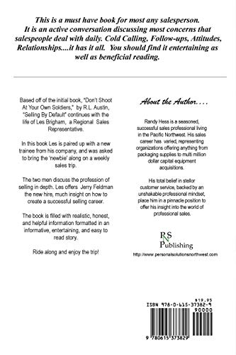 Selling By Default — back cover