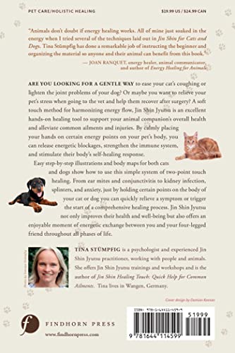 Jin Shin for Cats and Dogs: Healing Touch for Your Animal Companions