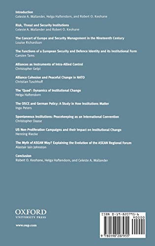 Imperfect Unions: Security Institutions Over Time and Space