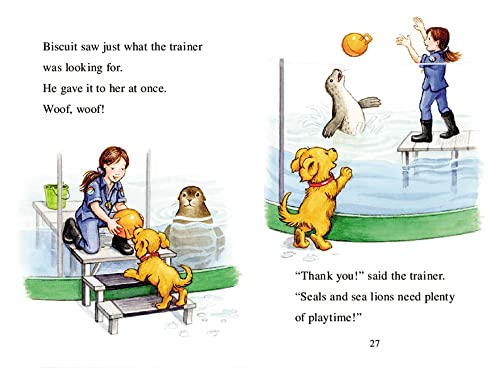 Biscuit and Friends: A Day at the Aquarium: A Fun Animal Story for Children (Ages 4-8) (I Can Read Level 1)