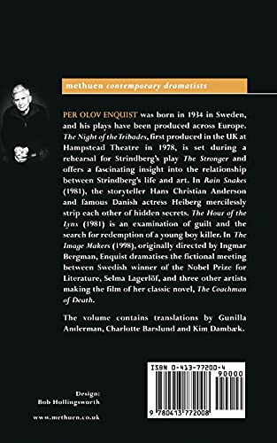 Enquist Four Plays: The Night of Tribades, Rain Snakes, The Hour of the Lynx, The Image Makers (Contemporary Dramatists)