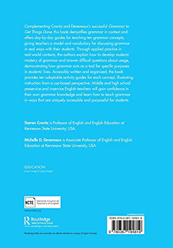 More Grammar to Get Things Done: Daily Lessons for Teaching Grammar in Context