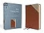 NIV, Thinline Bible, Leathersoft, Brown, Red Letter, Comfort Print