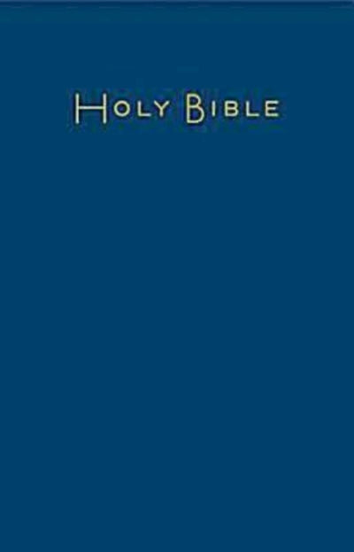CEB Common English Large Print Pew Bible, Navy