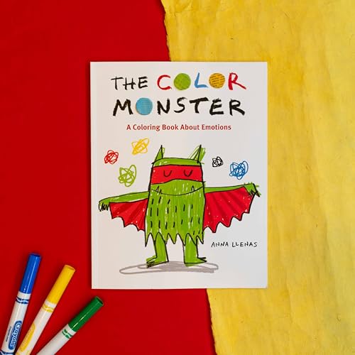 The Color Monster: A Coloring Book About Emotions