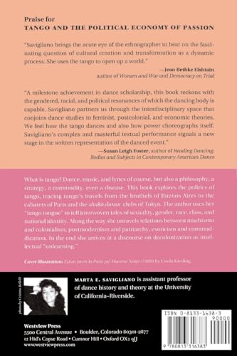 Tango And The Political Economy Of Passion (Institutional Structures of Feeling)