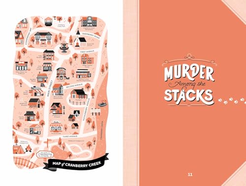 Murder Among the Stacks: Book 1: Solve the Puzzles-and the Plot of a Cozy Bookstore Mystery! (A Cranberry Creek Word Search Mystery)